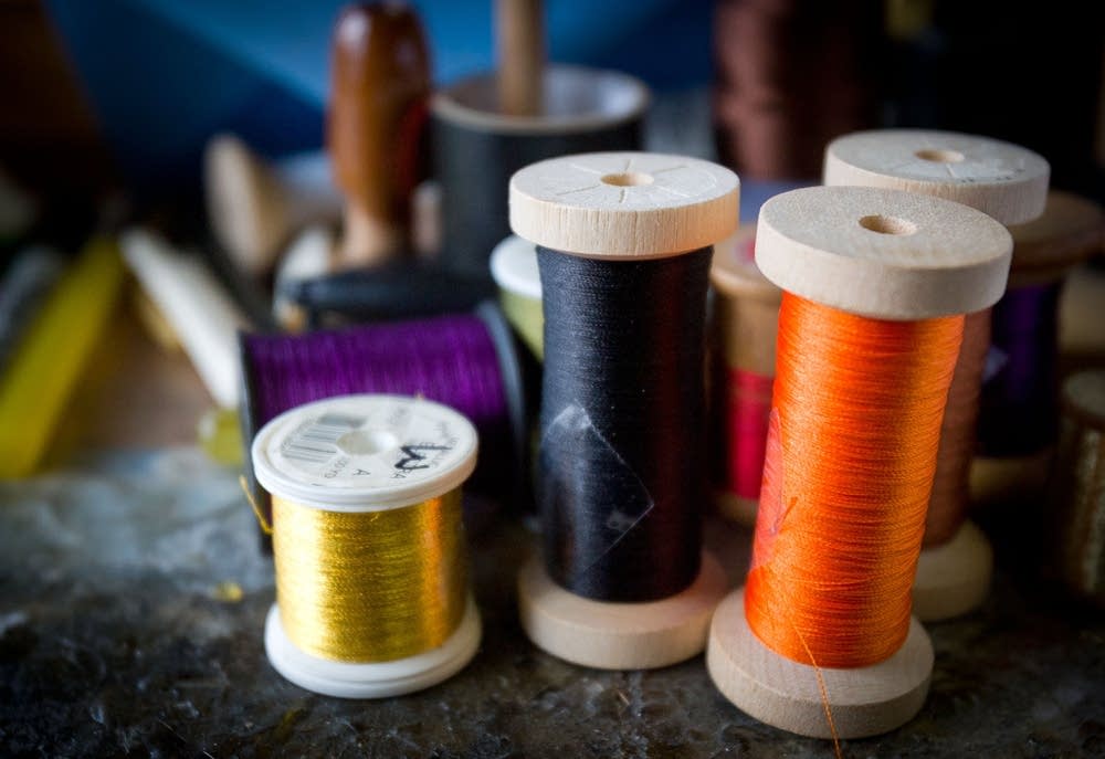 Spools of thread