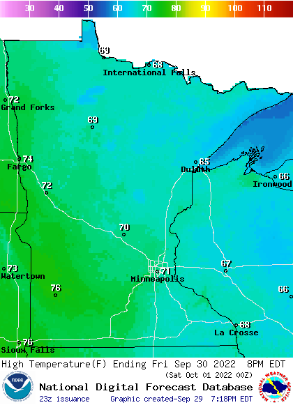 Warm Friday into the weekend and beyond