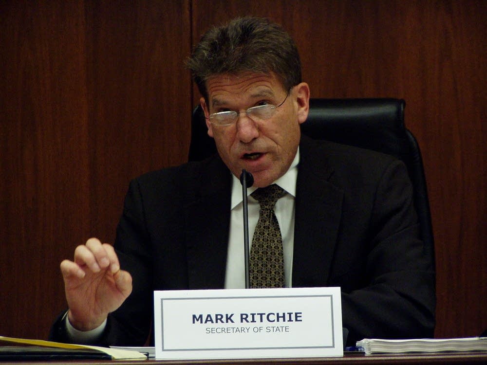 Secretary of State Mark Ritchie