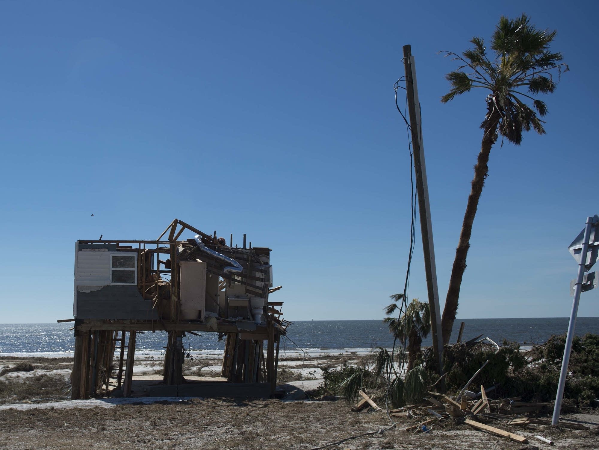 Hurricane Michael damage