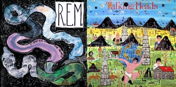 Howard Finster album covers