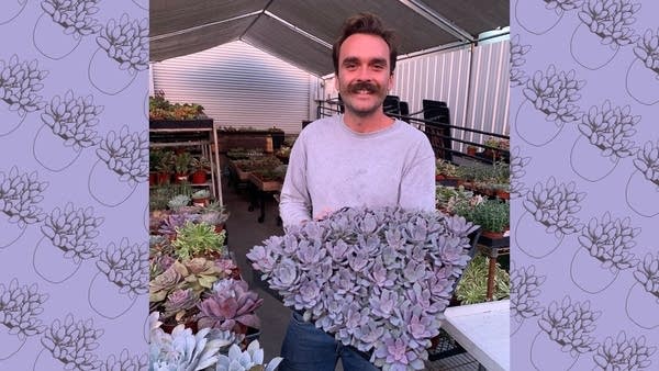 Alex Redlinger is a lifelong lover of succulents, and started his boutique gardening company in 2020.