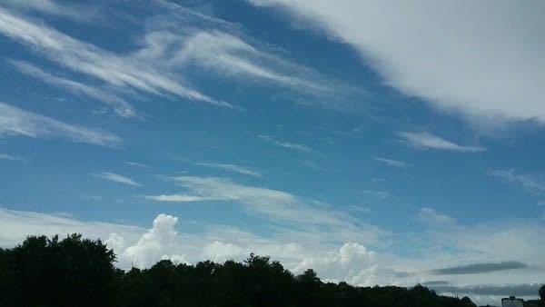 Lovely Saturday; showers and thunderstorms north later Sunday