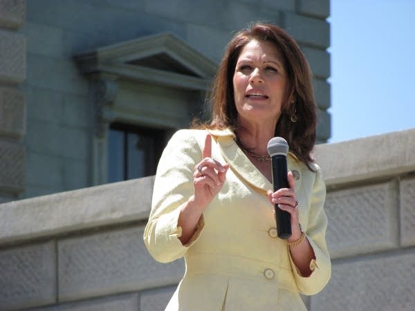 Bachmann speaks at South Carolina tax day rally