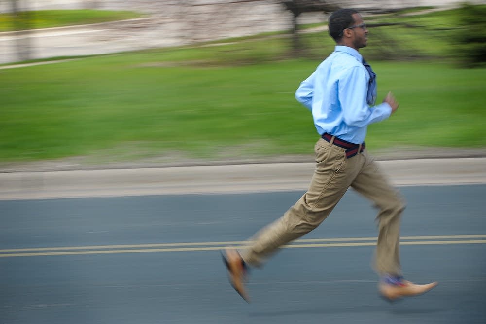 Mohamed runs