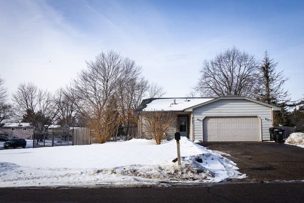 The front of a group home