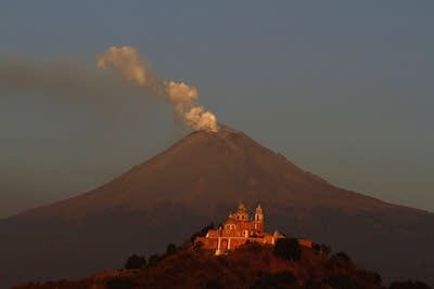 The Popocatepetl volcano