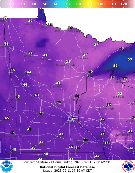 Coolest temps in months coming; summerlike late week