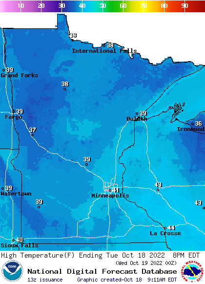tue highs 9am