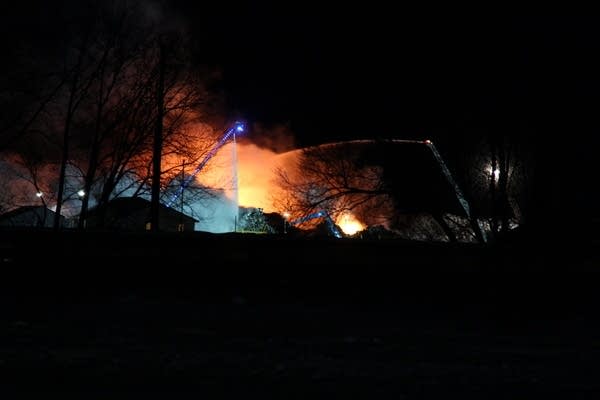 Northern Metal Recycling plant fire. 