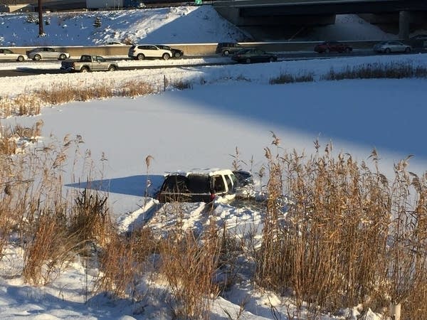 How not to drive into a pond