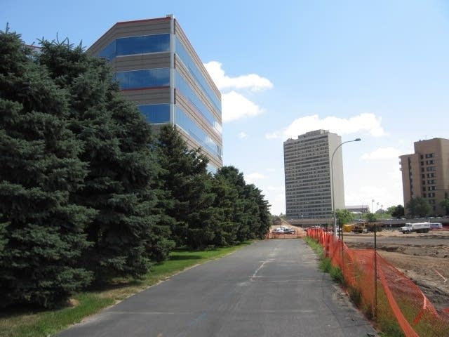 U of M building near I-35W bridge