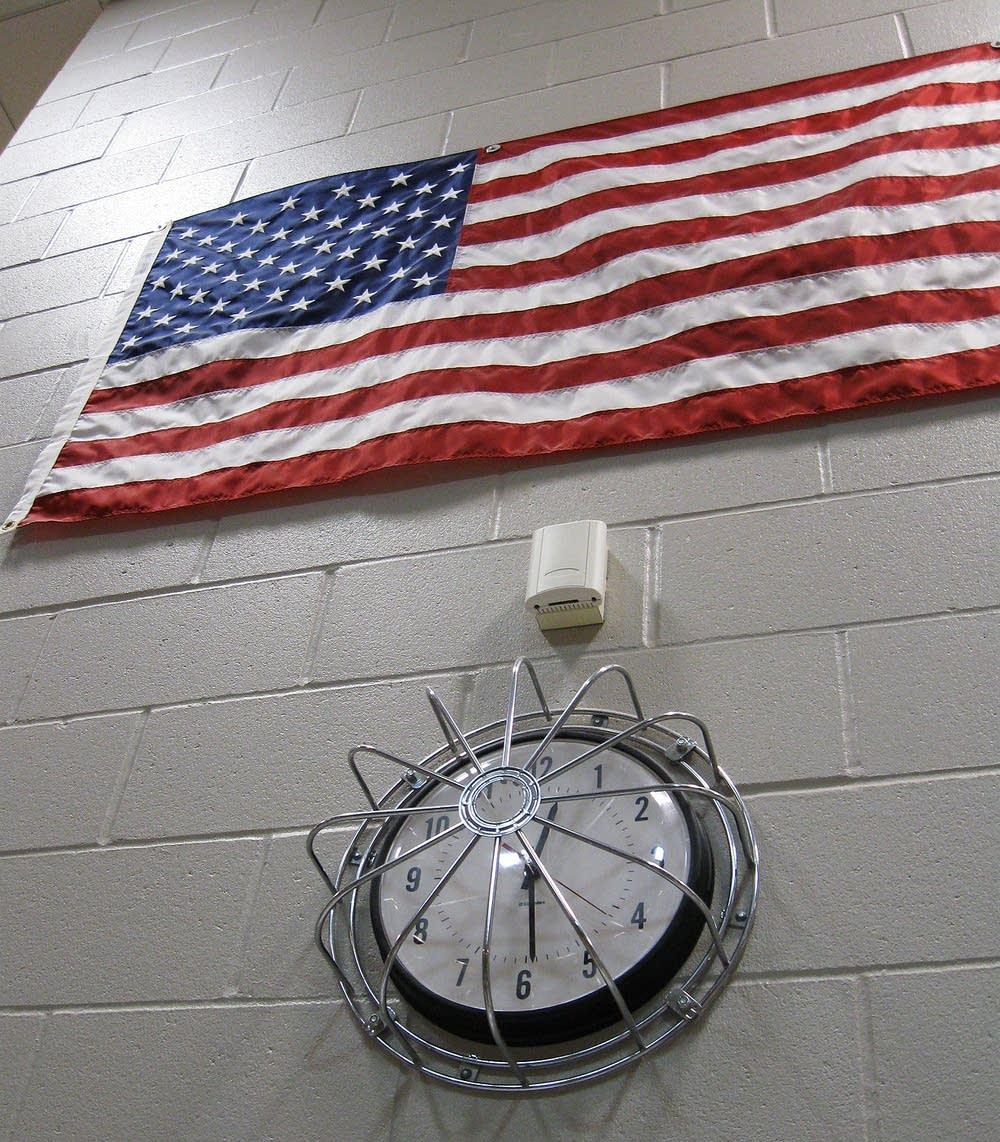 Flag in Hennepin County jail