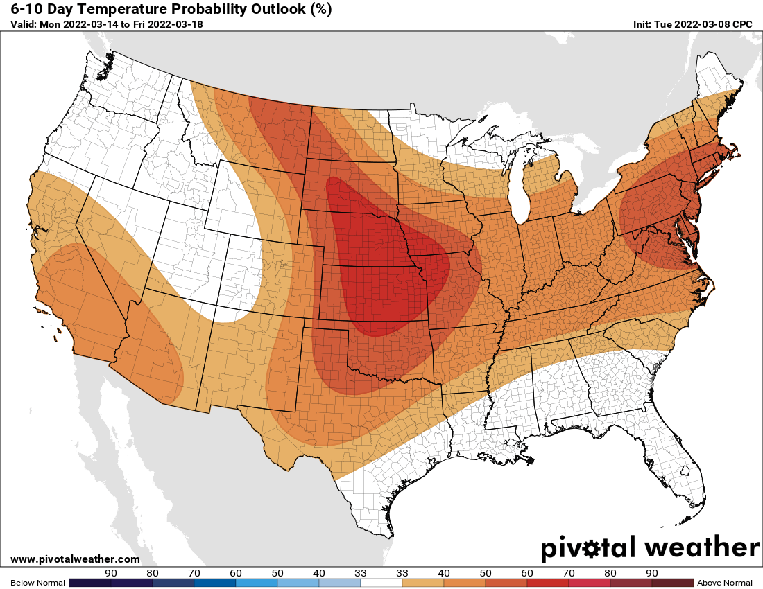 Bitter cold through Saturday; huge warmup starts Sunday