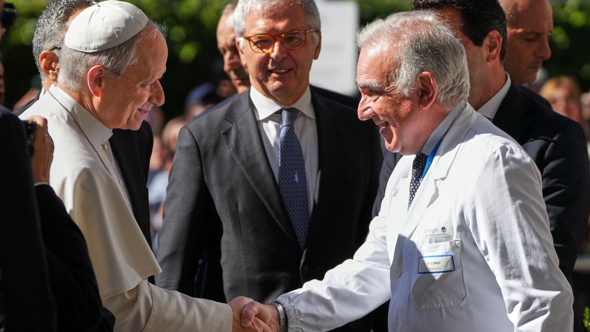 Vatican says the pope has lung cancer and the lower lobe of his right lung was removed