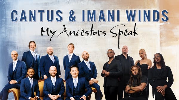 Poster Cantus and Imani Winds poster of My Ancestors Speak