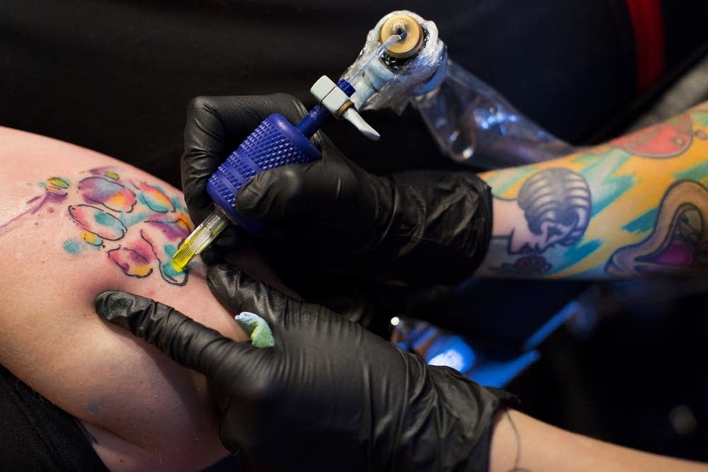 Watercolor tattoo