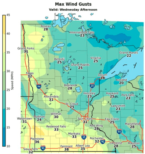 weather graphic