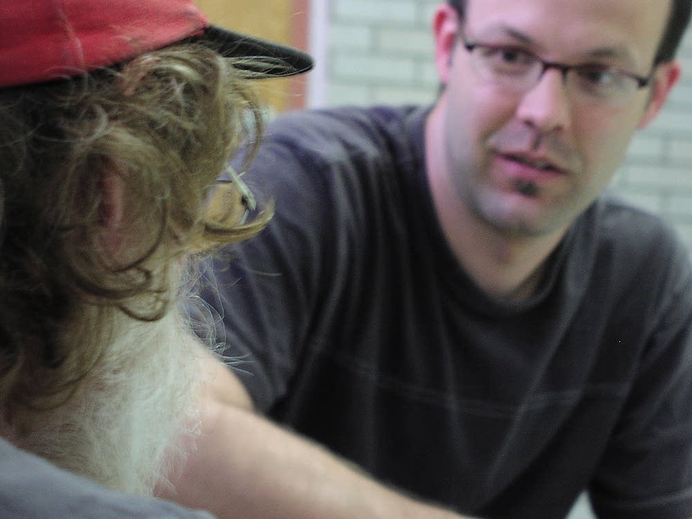 John Petroskas, outreach worker