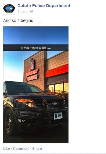 Dunkin’ does Duluth