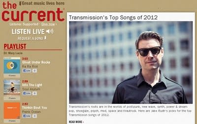 The Current Homepage 2013