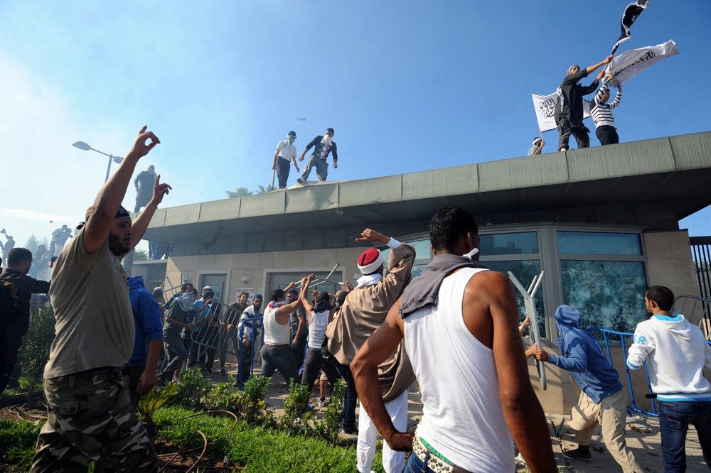Tunisian protesters
