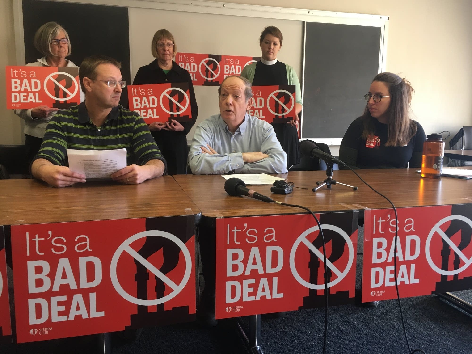News conference to oppose Minnesota Power's proposed natural gas plant