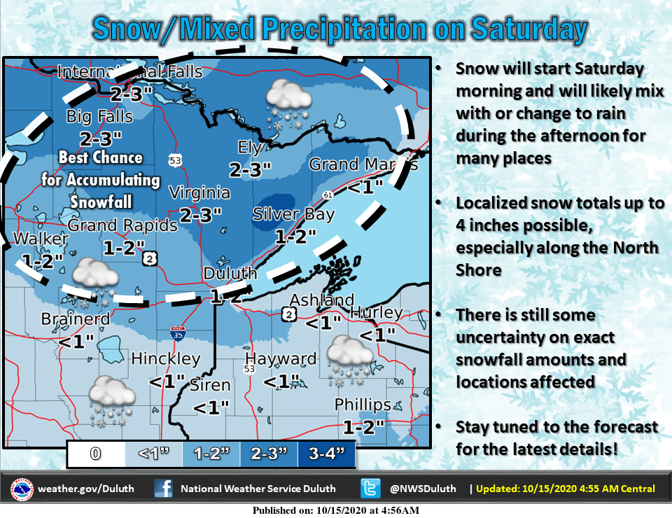 Most of Minnesota sees a chance for snow this weekend MPR News