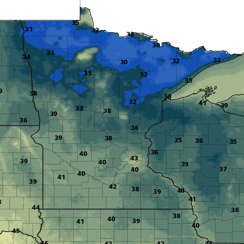 tue lows 8am