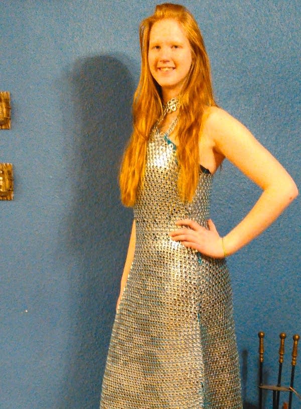 N.D. teen’s prom dress honors families fighting cancer