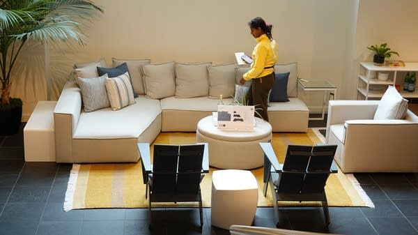 Furniture sales were up 5.1% in July from the year before.