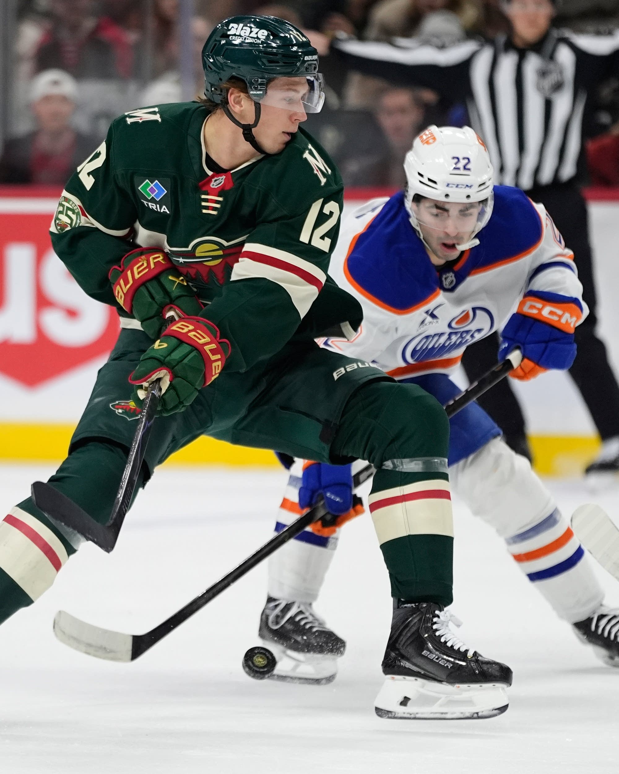Matt Boldy scores twice, Wild beat Oilers 5-2 for 7th straight