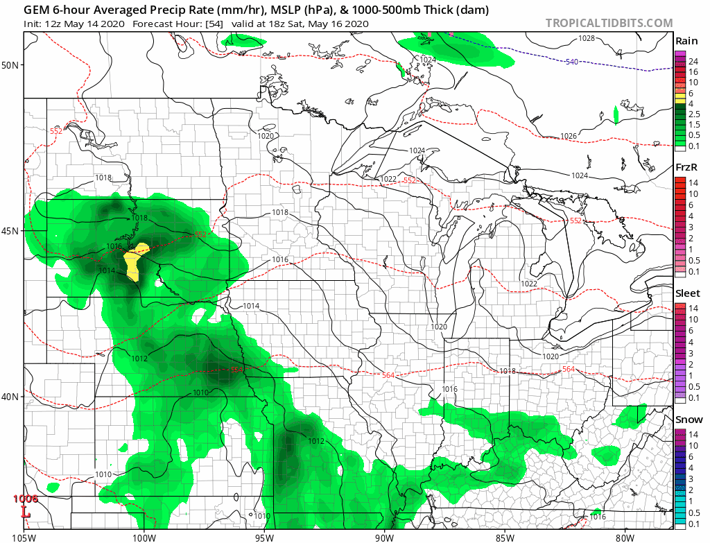 Canadian model this weekend