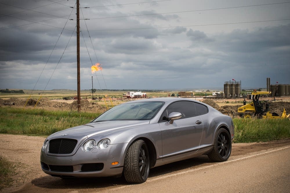 A Bentley Continental GT