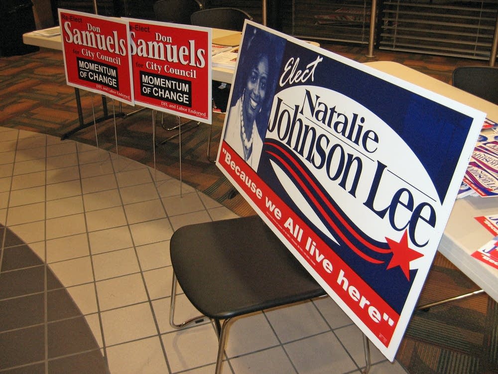 Campaign signs