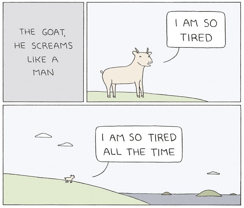 "The Goat, He Screams Like A Man"