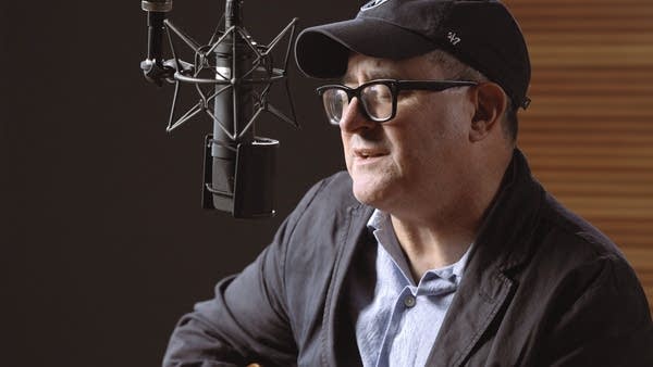 Craig Finn performing in The Current studio on Monday, Oct. 21, 2024. 