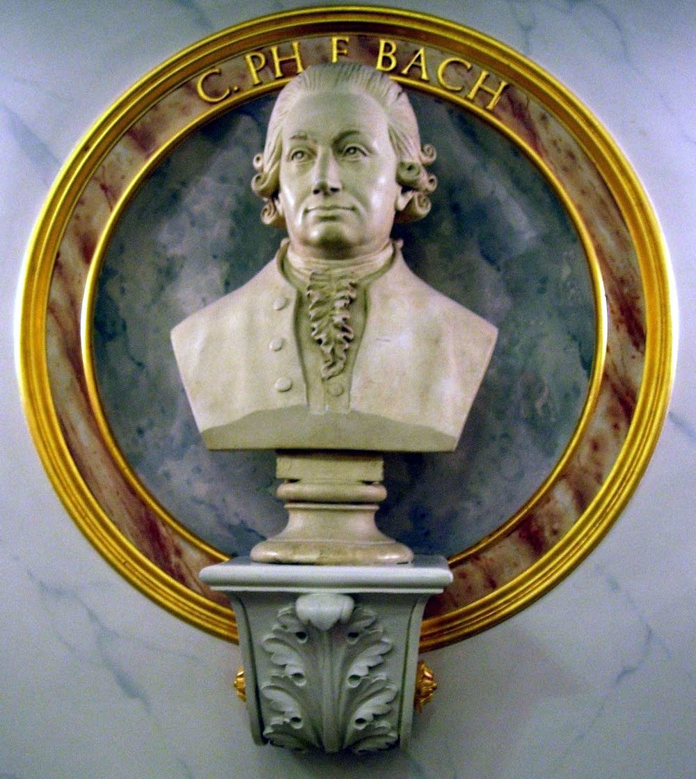 cpe bach bust konzerthaus berlin