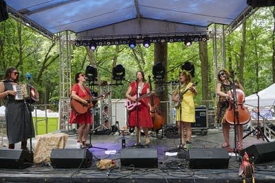The Awful Purdies at the 2025 Blue Ox festival in Eau Claire, Wisconsin