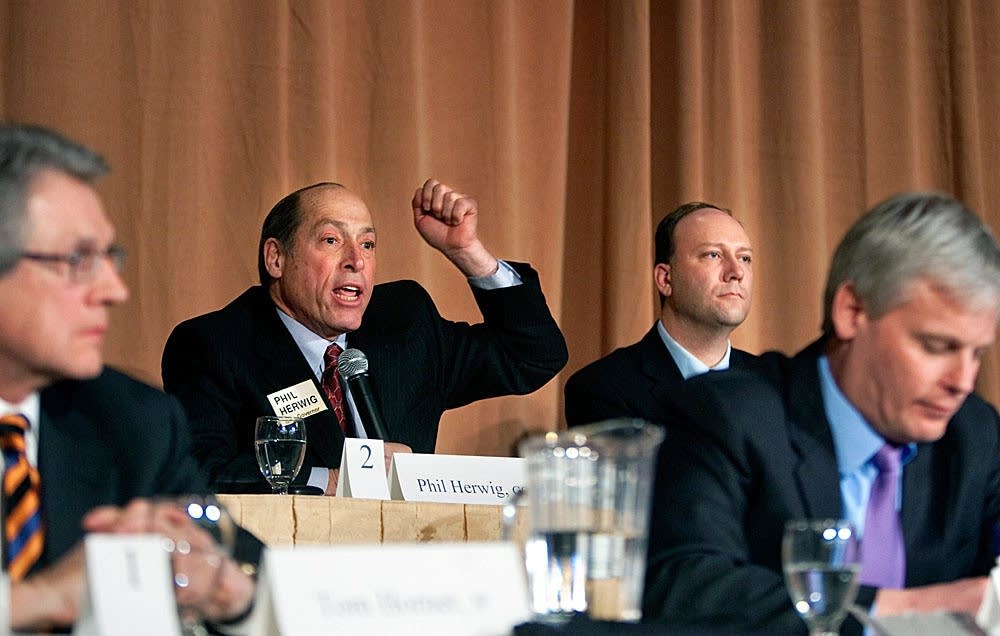 Candidates debate