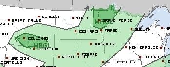 Severe weather outlook for Sunday