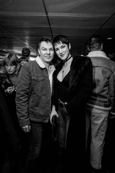 music fans at a concert