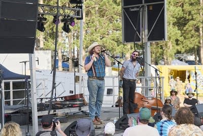 Willi Carlisle at the 2025 Blue Ox festival in Eau Claire, Wisconsin