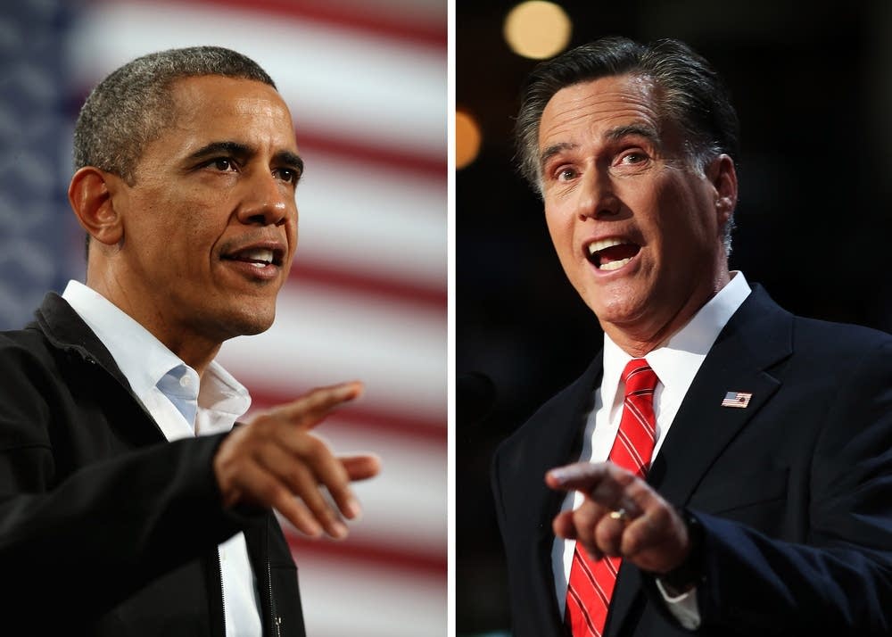 Obama, Romney