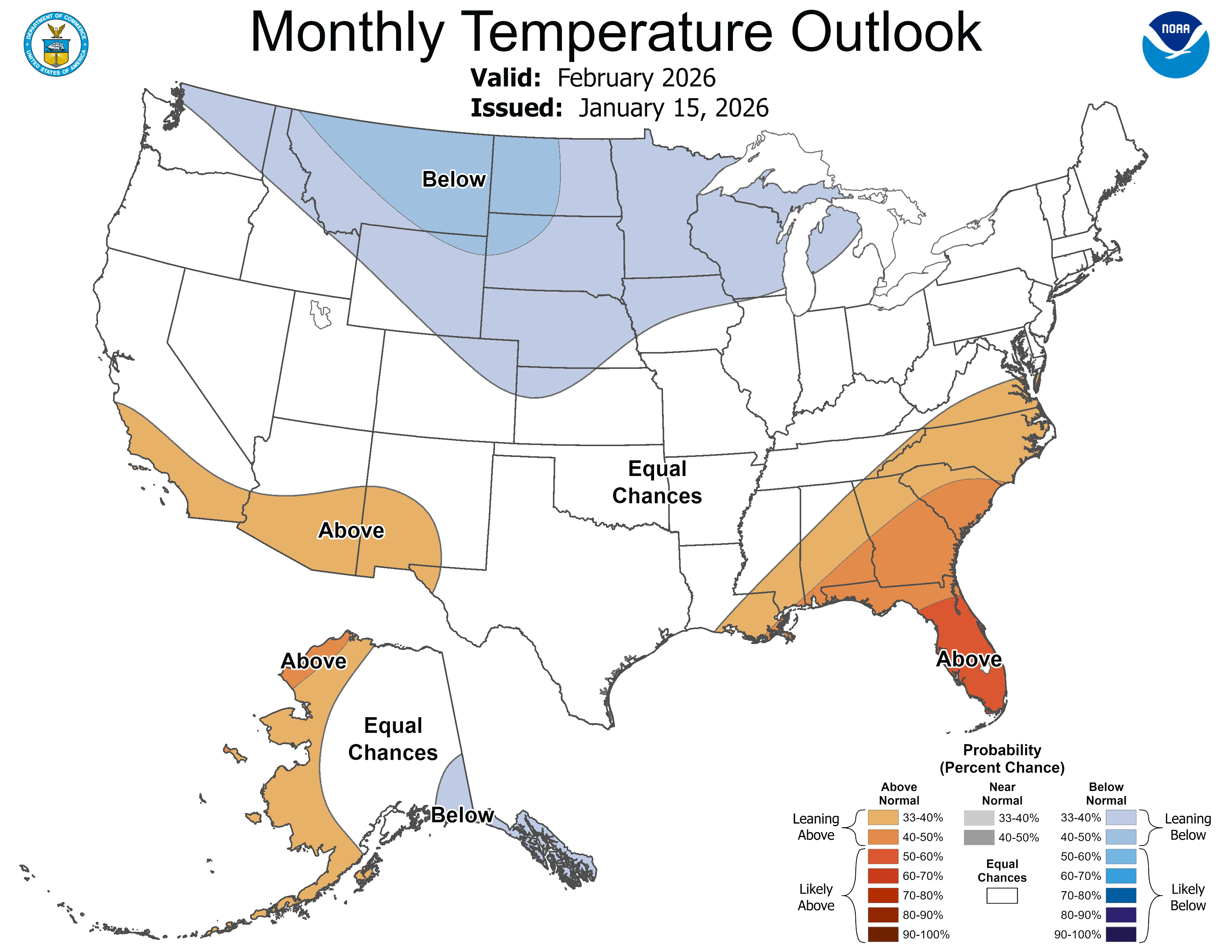 Winter report card: Colder than normal so far with below average snow