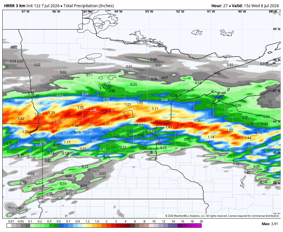 Flood threat central