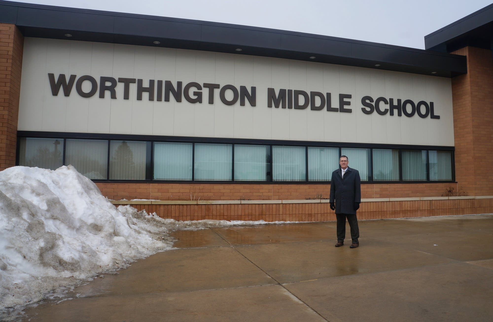 Independent School District 518 Superintendent John Landgaard.