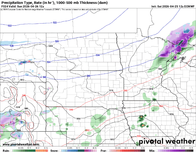 Warmer Sunday with soaking rains on the way