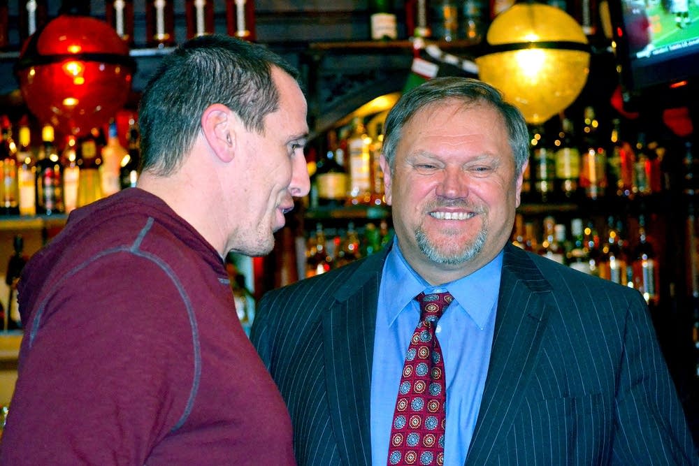 Chad Greenway, Tom Bakk