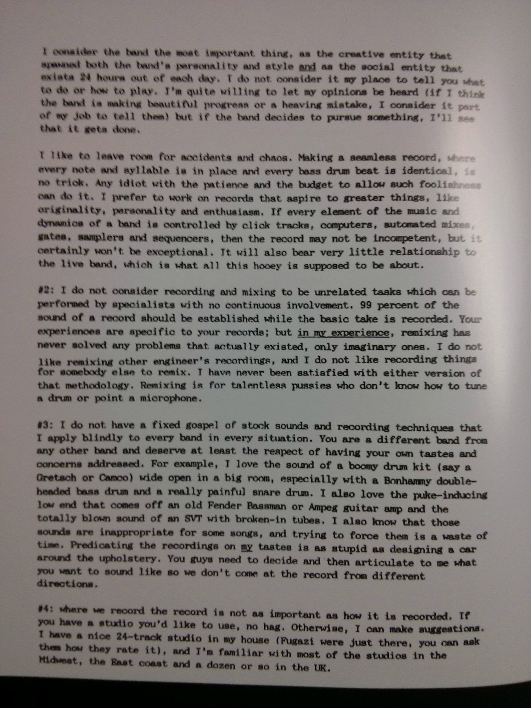'In Utero' producer Steve Albini's letter to Nirvana | The Current